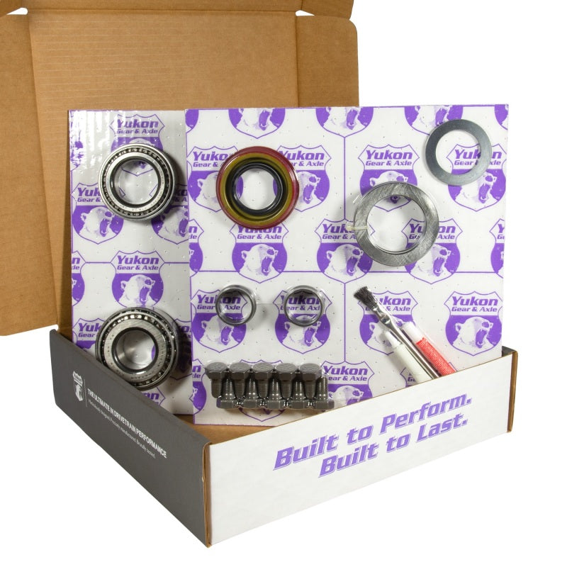 Yukon 7.5in GM 4.11 Rear Ring & Pinion Install Kit 26 Spline Positraction 2.25in Axle Bearings