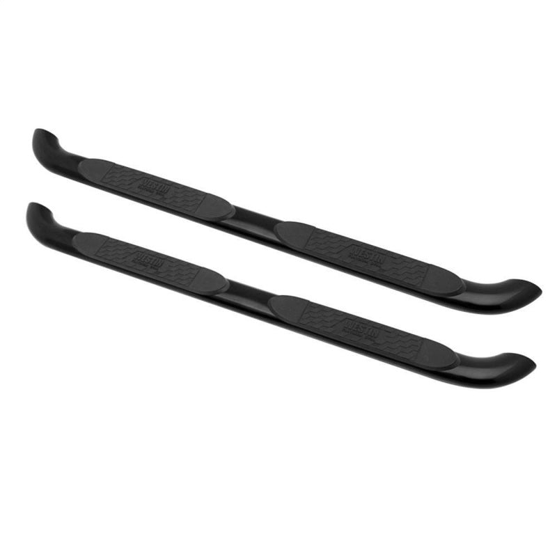 Westin 2007-2018 Toyota Tundra CrewMax Platinum 4 Oval Nerf Step Bars - Black