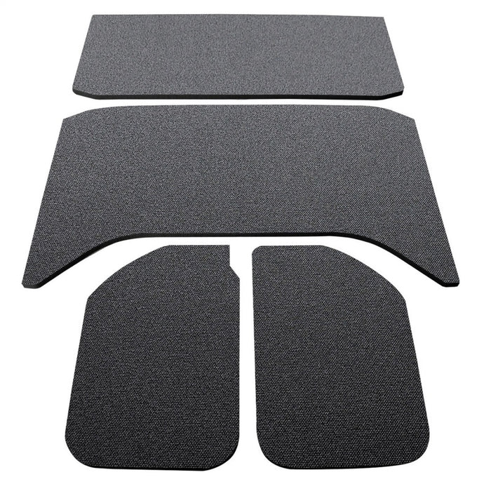 DEI 11-18 Jeep Wrangler JK 4-Door Boom Mat Headliner - 4 Piece - Black