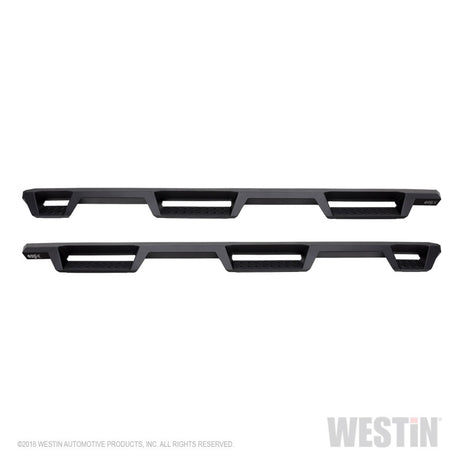 Westin 19-21 RAM 1500 QC 6.5ft bed (Excludes Classic) HDX Drop W2W Nerf Step Bars - Textured Black