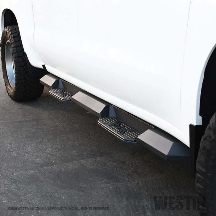 Westin 2019 Chevrolet Silverado/Sierra 1500 Crew Cab Xtreme Nerf Step Bars - Textured Black