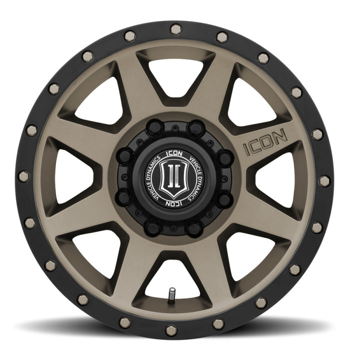 ICON Rebound HD 18x9 8x170 6mm Offset 5.25in BS 125mm Bore Bronze Wheel