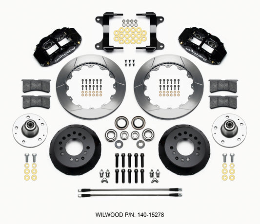 Wilwood Narrow Superlite 6R Front Hub Kit 12.88in 82-92 Camaro//Firebird