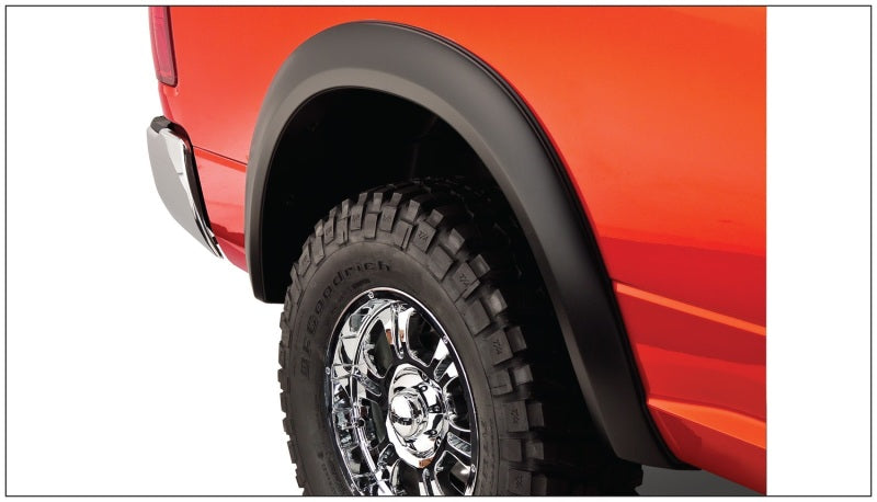 Bushwacker 06-08 Dodge Ram 1500 Fleetside Extend-A-Fender Style Flares 4pc 97.9/98.3in Bed - Black