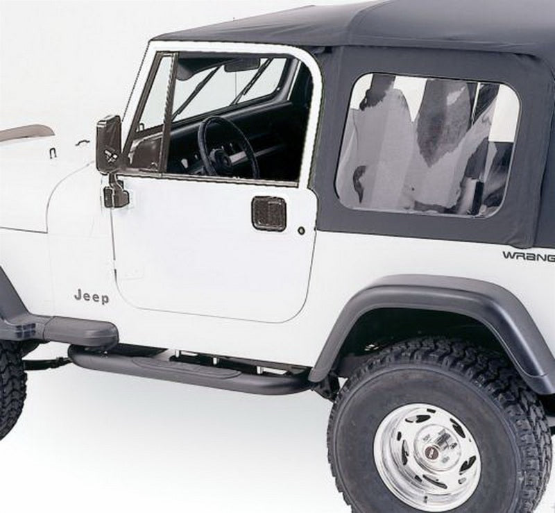 Rampage 86-95 Jeep Wrangler CJ7/YJ Complete Top - Black Diamond