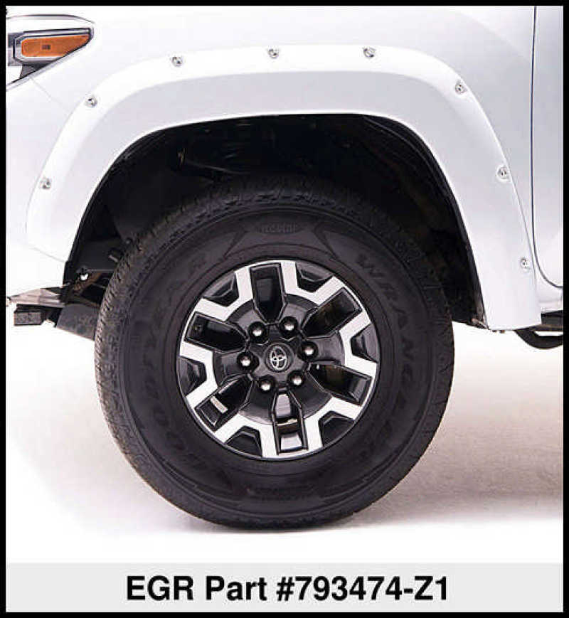 EGR 15+ Ford F150 Bolt-On Look Color Match Fender Flares - Set - Oxford White