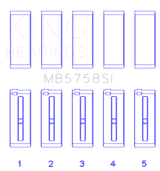 King Engine Bearings 2007 Mini Cooper N14B16 Main Bearing Set - Size +.3mm