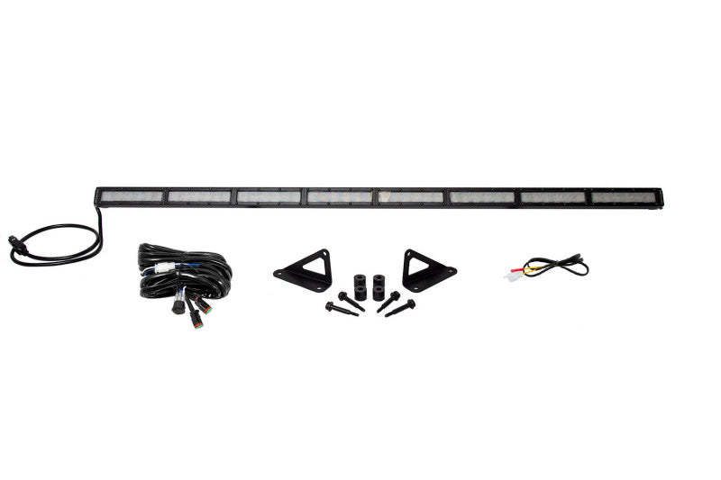 Diode Dynamics 18-21 Jeep JL Wrangler/Gladiator SS50 Hood LED Light Bar Kit - White Flood