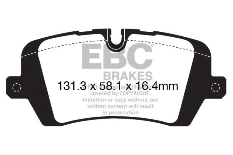 EBC 2020+ Land Rover Defender 90 Bluestuff Rear Brake Pads