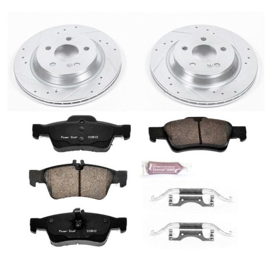 Power Stop 03-06 Mercedes-Benz S430 Rear Z23 Evolution Sport Brake Kit