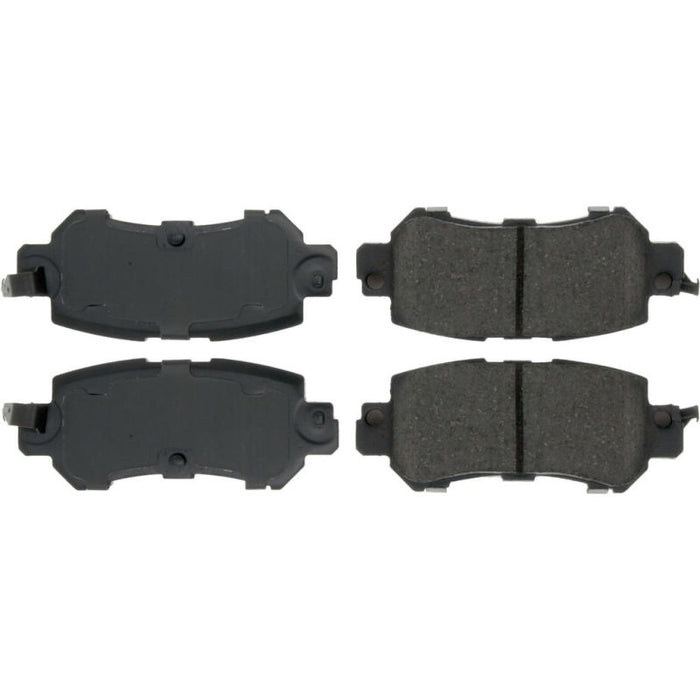 PosiQuiet Front Ceramic Brake Pads 04-10 BMW X3