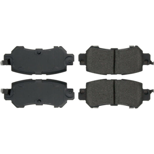 PosiQuiet 08-18 BMW X6 Semi Metallic Front Brake Pads