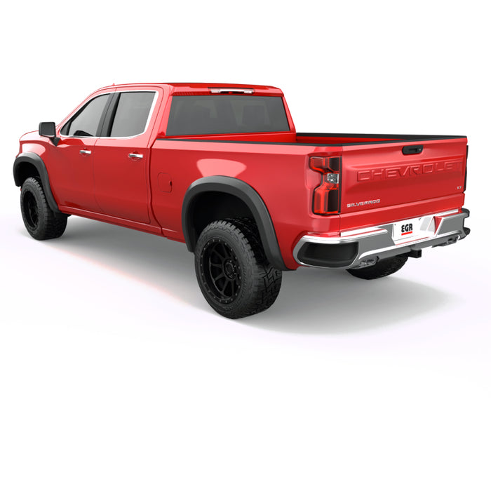 EGR 19-22 Chevrolet Silverado 1500 Baseline Standard Style Fender Flares Set Of 4