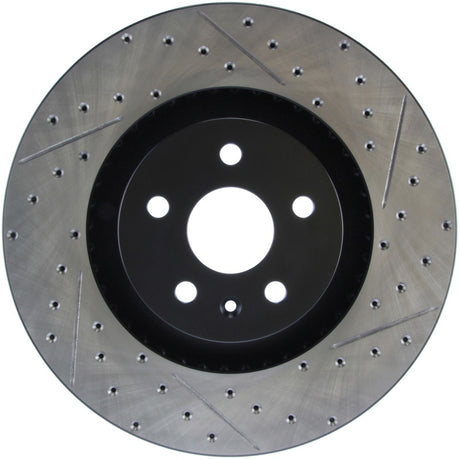 StopTech Drilled & Slotted Left Sport Brake Rotor for 2009 Cadillac CTS-V