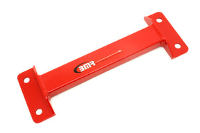 BMR 10-15 5th Gen Camaro Driveshaft Tunnel Brace - Red BMR Suspension