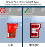 Raxiom 18-20 Ford F-150 Axial Series LED Tail Lights w/ SEQL Turn Signals- Blk Housing (Clear Lens)