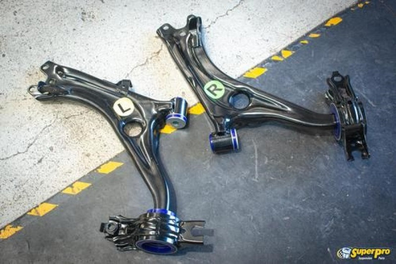 SuperPro 2016 Honda Civic EX Front Lower Control Arm Set w/ Bushings