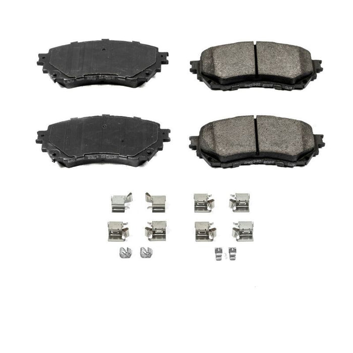 Power Stop 14-19 Mazda 6 Front Z17 Evolution Ceramic Brake Pads w/Hardware