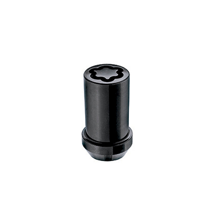 McGard Wheel Lock Nut Set - 5pk. (Tuner / Cone Seat) 1/2-20 / 13/16 Hex / 1.60in. Length - Black