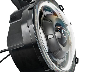 Oracle Oculus BiLED Projector Headlights for Jeep JL/Gladiator JT  Satin Silver 5500K