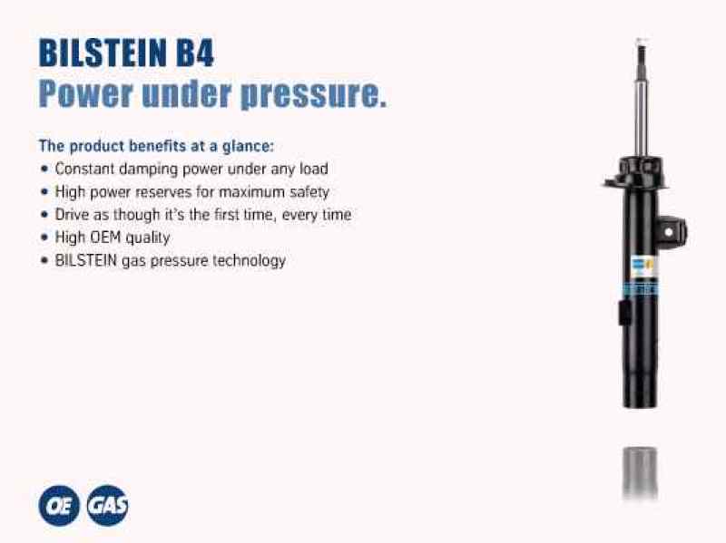 Bilstein B4 14-15 BMW 228i Base w/ Sport Suspension w/o EDC Rear Twintube Strut Assembly