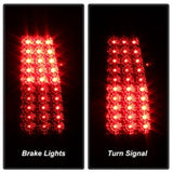 xTune Chevy Silverado 1500/2500/3500 99-02 99-03 LED Tail Lights Smoke ALT-ON-CS99-LED-SM