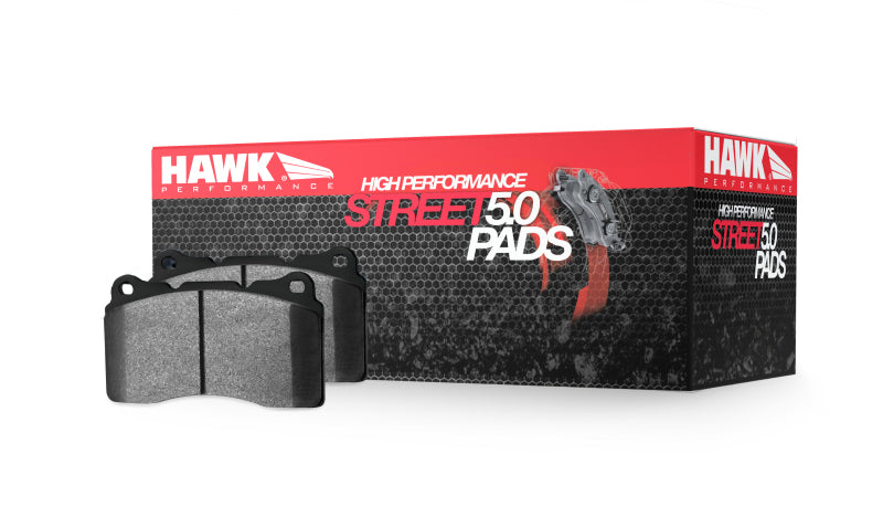 Hawk 2013-2014 Subaru BRZ Ltd (277mm Fr Disc/Solid Rr Disc) High Perf. Street 5.0 Rear Brake Pads