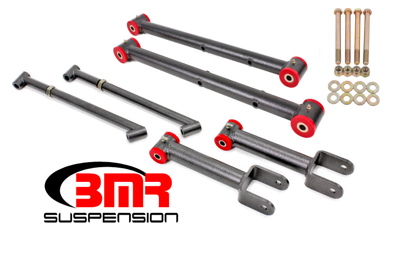 BMR 68-72 A-Body Non-Adj. Rear Suspension Kit - Black Hammertone