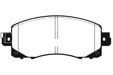 EBC 2022+ Subaru WRX 2.4T Yellowstuff Front Brake Pads