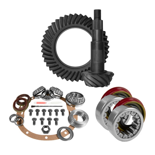 Yukon 8.6in GM 4.88 Rear Ring & Pinion Install Kit Axle Bearings and Seal