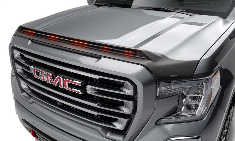 AVS 19-22 GMC Sierra 1500 Low Profile Aeroskin Lightshield Pro - Black