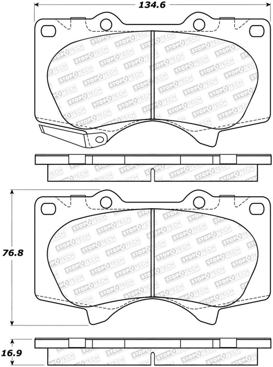 StopTech Street Brake Pads