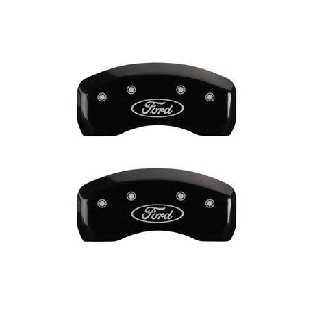 MGP 4 Caliper Covers Engraved Front & Rear MGP Red finish silver ch