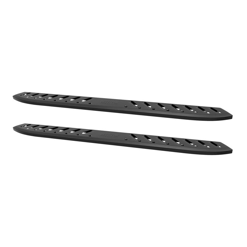 Westin 2007-2018 Chevy Silverado 15/25/3500 Crew Cab Thrasher Running Boards - Textured Black