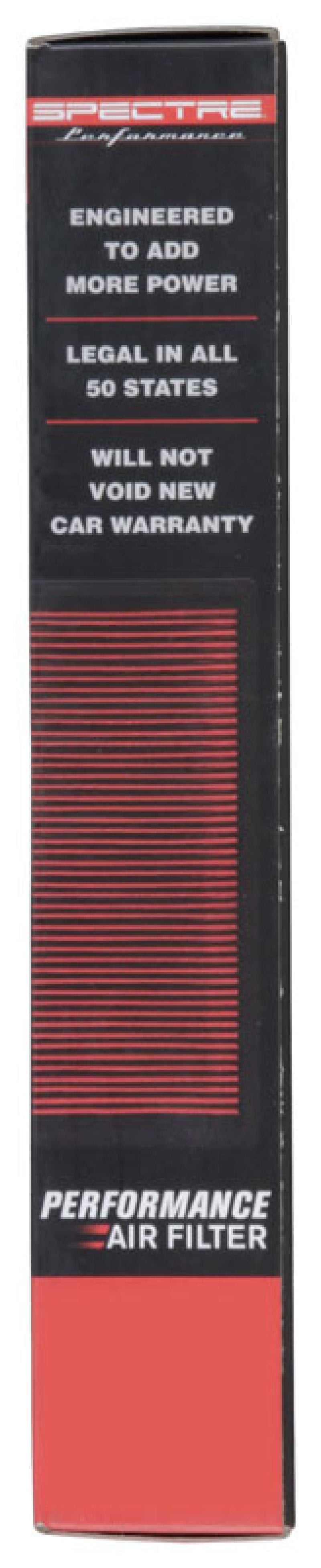 Spectre 09-12 Ford Escape 2.5L L4 F/I Replacement Air Filter