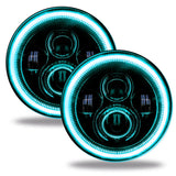 Oracle Jeep Wrangler JL/Gladiator JT 7in. High Powered LED Headlights (Pair) - Dynamic