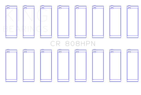 King Engine Bearings Chevrolet Big Block 369-502 GEN IV/V/VI Rod Bearing Set