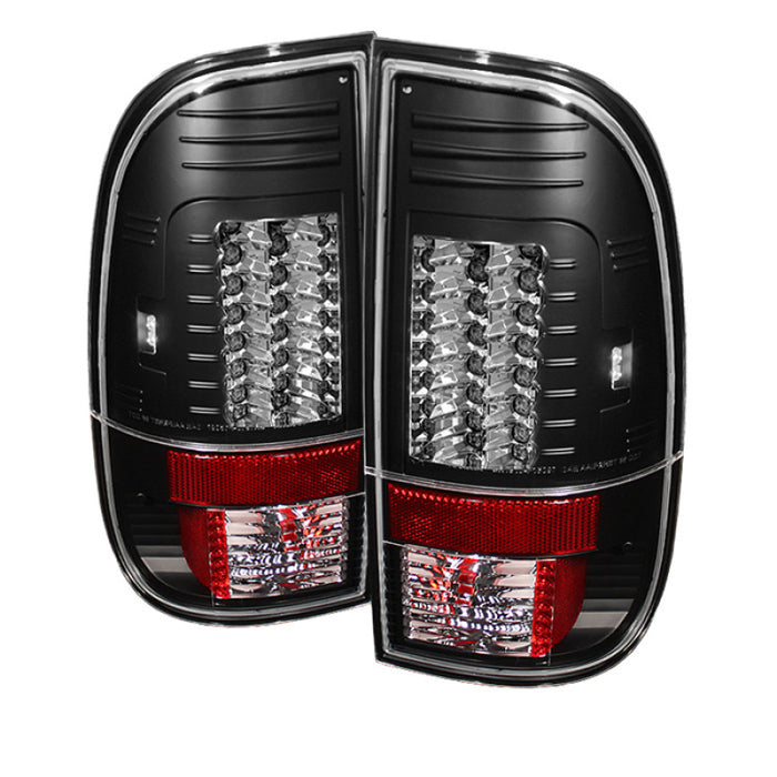 Spyder Ford Super Duty 08-15 Version 2 LED Tail Lights Black ALT-YD-FS07-LED-G2-BK