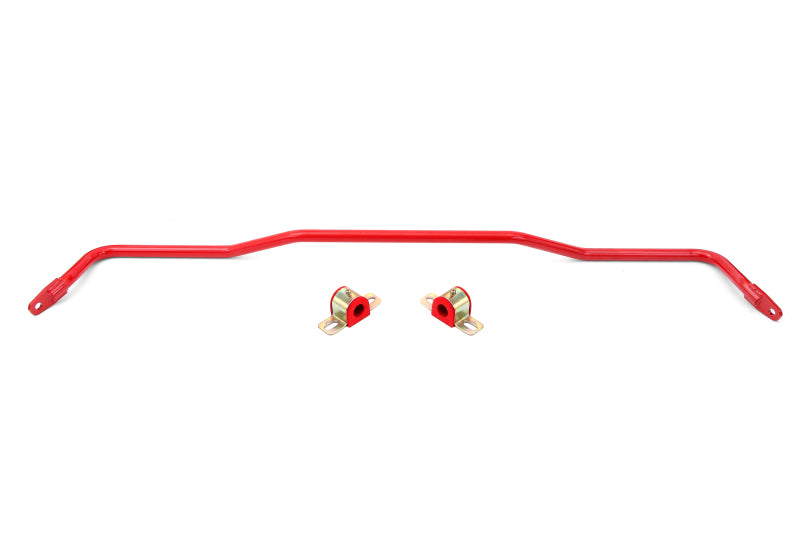 BMR 15-22 S550 Mustang Sway Bar Kit Rear Hollow 22mm Non-Adjustable Red BMR Suspension