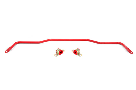 BMR 15-22 S550 Mustang Sway Bar Kit Rear Hollow 22mm Non-Adjustable Red BMR Suspension