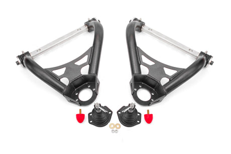 BMR 64-72 A-Body Non-Adj Upper A-Arms (Polyurethane) - Black Hammertone BMR Suspension