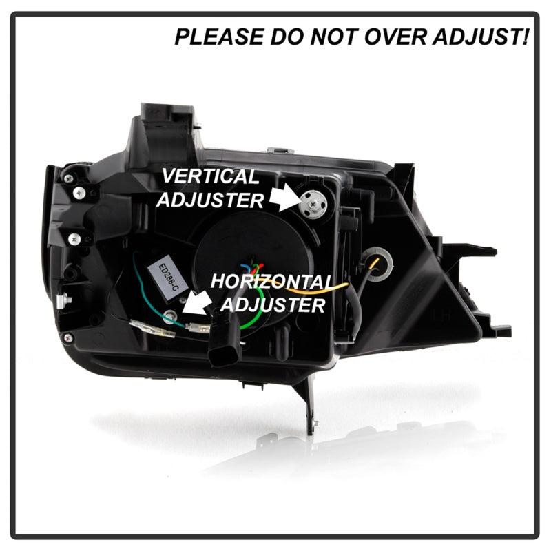 Spyder 14-19 Chevrolet Impala Projector Headlights Low/High Beam H9 Inc - Chrome PRO-YD-CHIP14-LB-C