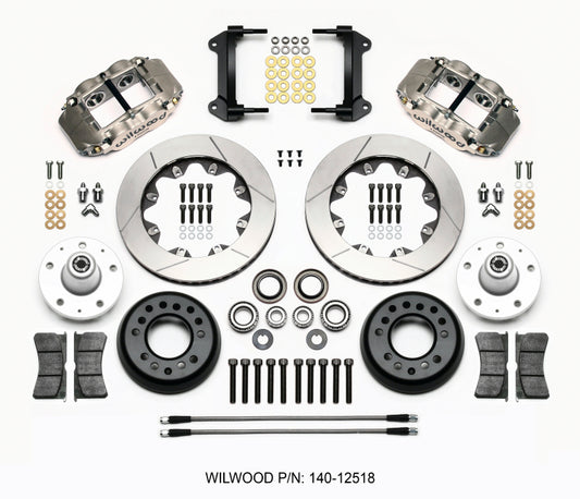 Wilwood Forged Superlite 4R ST BB Front Kit Road Race 82-92 Camaro//Firebird