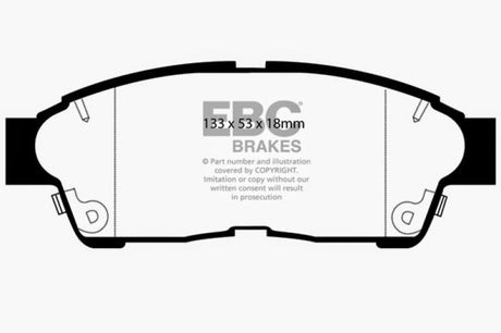 EBC 96-2000 Toyota Rav4 2.0L Ultimax2 Front Brake Pads