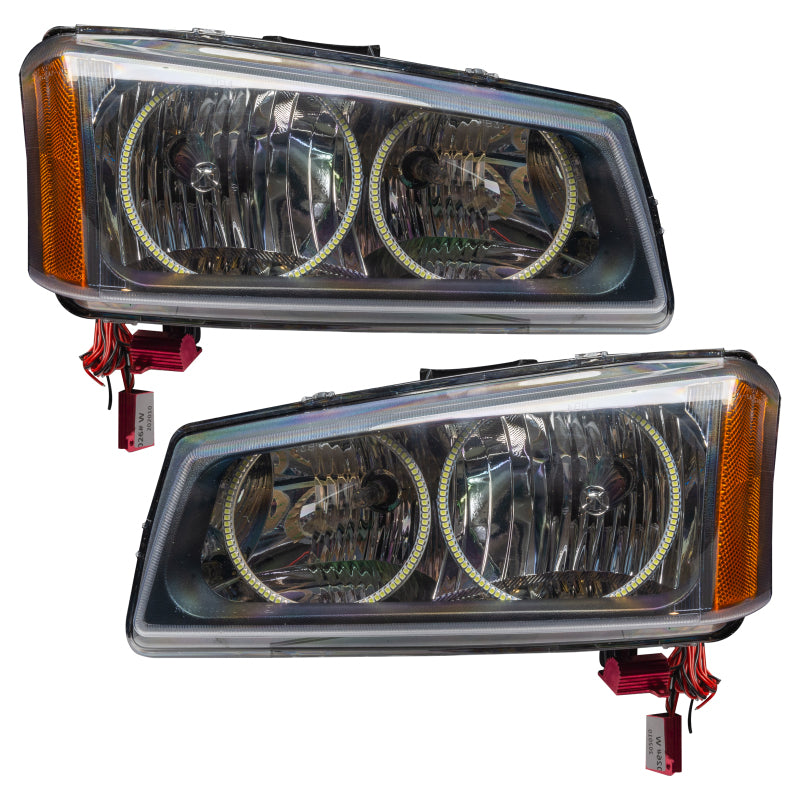 Oracle Lighting 03-06 Chevrolet Silverado Pre-Assembled LED Halo Headlights -Blue