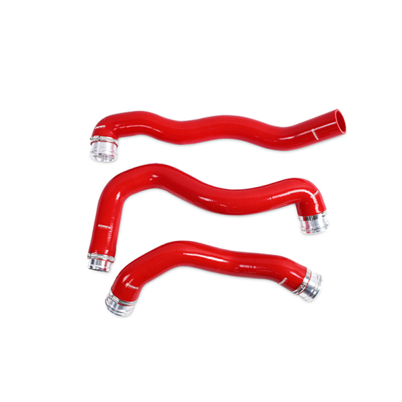 Mishimoto 08-10 Ford 6.4L Powerstroke Coolant Hose Kit (Red)