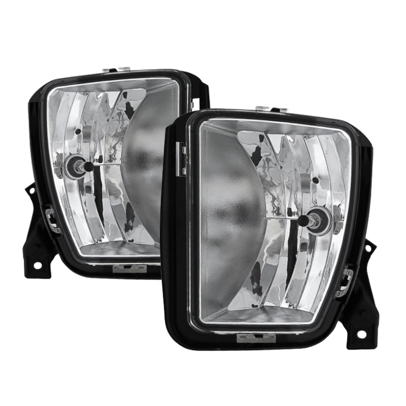 xTune Dodge Ram 2013-2016 1500 Only OEM Style Fog Lights w/Switch- Clear FL-DR13-C