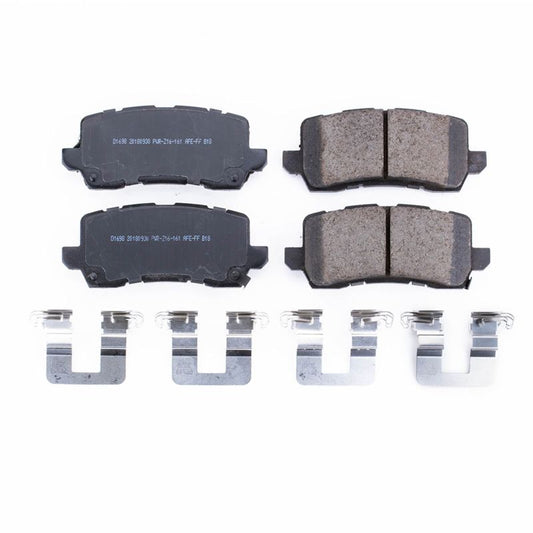 Power Stop 17-19 Acura MDX Rear Z17 Evolution Ceramic Brake Pads w/Hardware