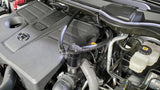 J&amp;L 22-25 Toyota Tundra, 23-25 Sequoia 3.5L Turbo Oil Separator 3.0 Driver Side - Black Anodized
