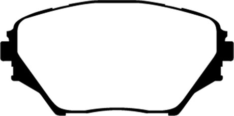 EBC 01-03 Toyota RAV 4 2.0 Greenstuff Front Brake Pads